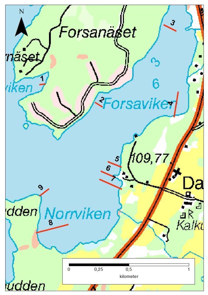 Delområdet bedöms ha gynnsamt tillstånd med avseende på den rikliga förekomsten av typarter och kransalger såväl som på dess