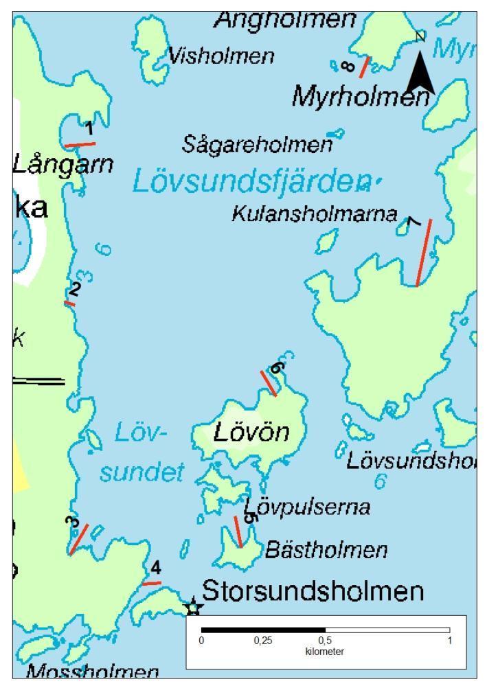 bedömningen anses därmed vara osäker. De tre arter som kan användas för en slutgiltig bedömning är i viss mån vägledande.