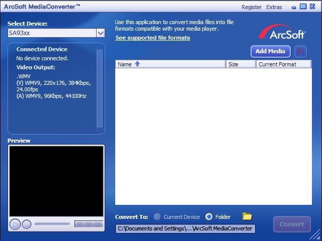 3.7 Överför video Viktigt MediaConverter for Philips kan inte användas för att överföra video som är köpt/hyrd på nätet ( d.v.s. en köpt, hyrd eller abonnerad video som har DRM-skydd).