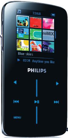 Snabbstartsinstruktioner CD-ROM med Windows Media Player 11, Philips Device Manager, MediaConverter for Philips,
