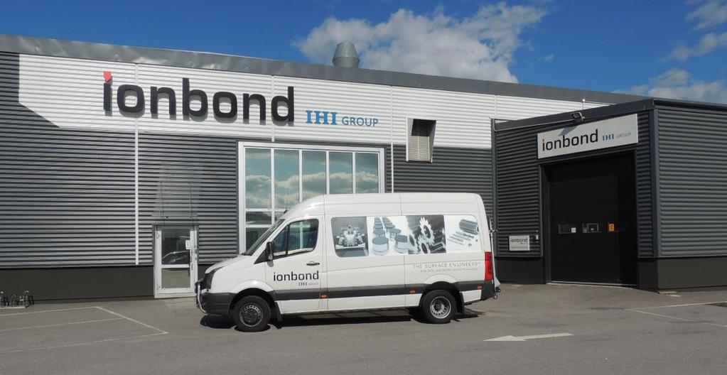 Ionbond Sweden AB Från Linköping servar vi