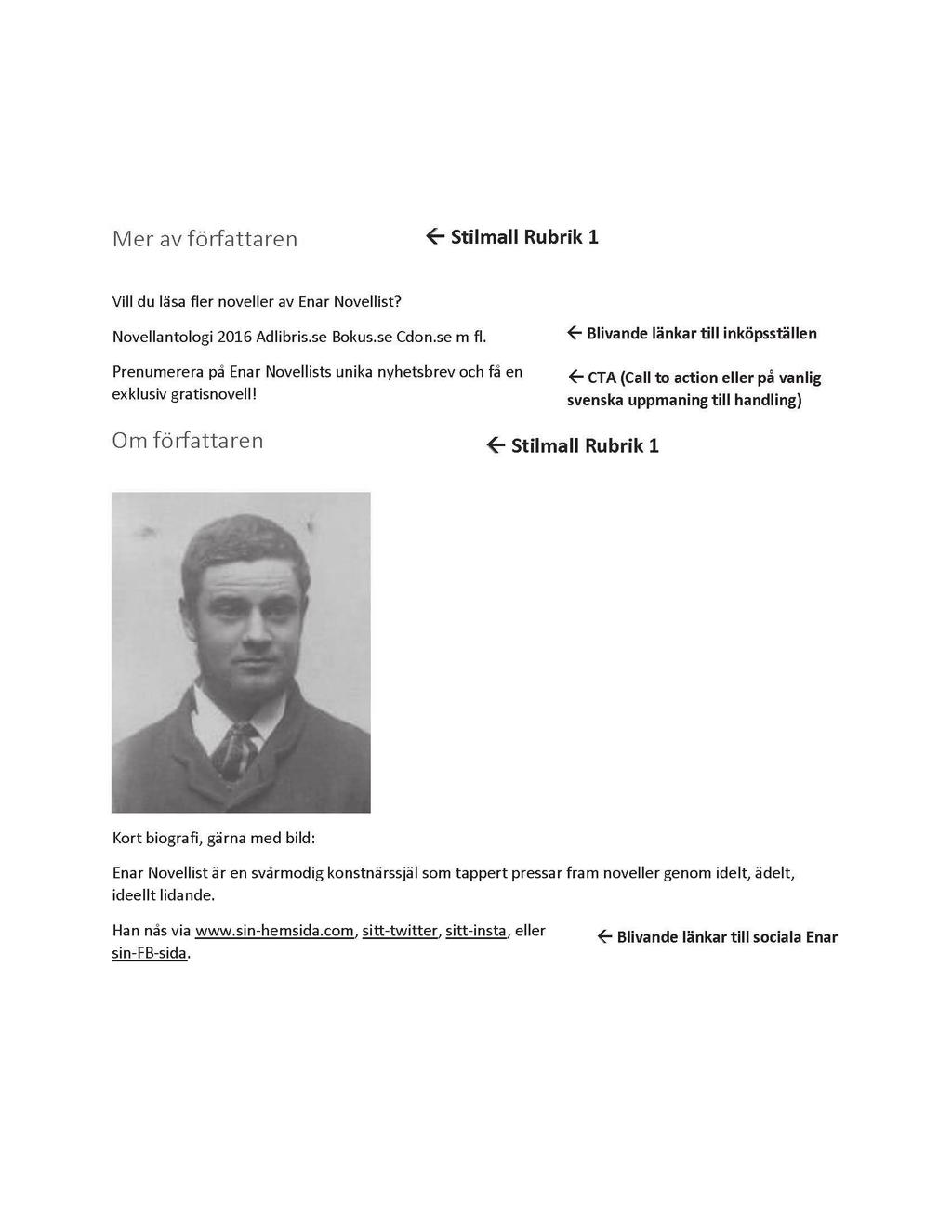 Sida 2 i manuset för Lite latin.