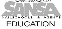 Både utbildningen och skolan är godkända och granskad av SANSA. SANSA Swedish Association of Nail Schools & Agents är en ideell och oberoende branschorganisation som bildades 2006-01-21.