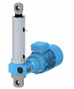 ELMEKANISK CYLINDER MCT30 Upp till 30kN slaglängd 0-2300mm Hastighet 246-5340mm/min 28 (Gäller båda ändar) 78 D Mått för motor (mm) Motor