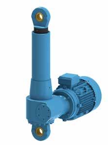 CYLINDER MCT150 TR60x9 rpm Effekt/Motor Utväxling: 11:1 19:1 22,5:1 38:1 55:1 2.2kW Last (kn) 24 40 47 71 96 V (mm/min) 1146 666 558 330 228 100A-4 ED(%) 27 29 29 33 36 4.