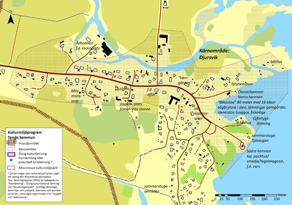 1 Kärnområdet bör i huvudsak betraktas som ett kulturhistoriskt särskilt värdefullt bebyggelseområde enligt Planoch bygglagen (PBL 8 kap 13 ).