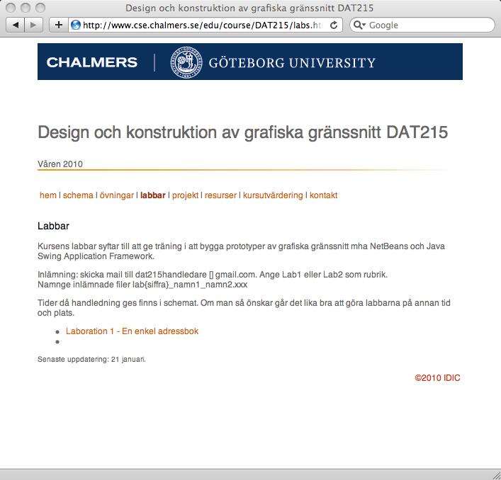 Några mönster Allmänt Mönster är förslag på fungerande lösningar Måste anpassas efter situationen Nytta Kan