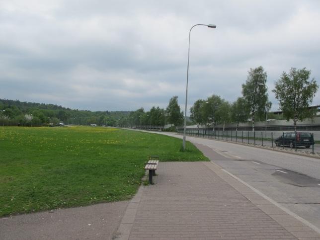 Litteraturgatan norrut från