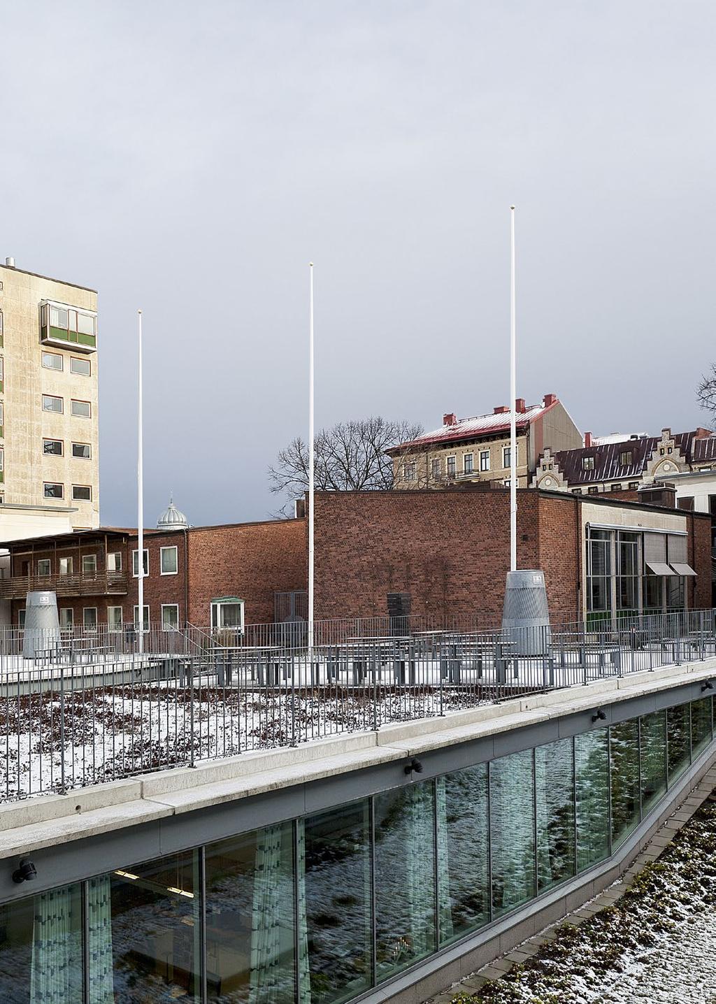 Låghusdel uppförd 1952.