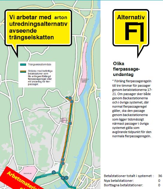 Förklaring Förlängd tid för att passera genom Backastationerna till 3 tim min och bara betala en gång. Gäller ej stationen på Lundbyleden.