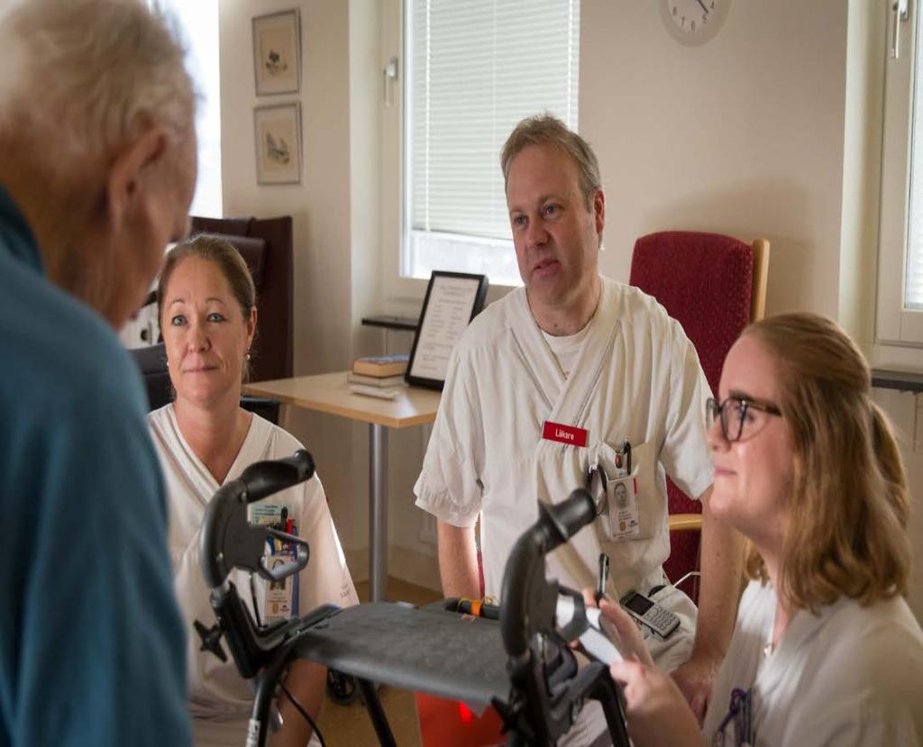 Patientstyrd vårdprocess med personcentrerad vård Teamkonferens