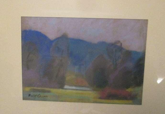 Obj 04 utan titel Akvarell 37 x 48 Kulo Green Bildkonstnär, född I Skara den 4 december 1913, död 24 februari 1972.