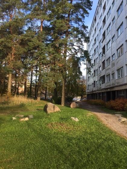 Bebyggelsen inom det föreslagna planområdet är en del av den helhetsmiljö som tydligt representerar efterkrigstidens stadsplaneringsideal och storskaliga bostadsbyggande.