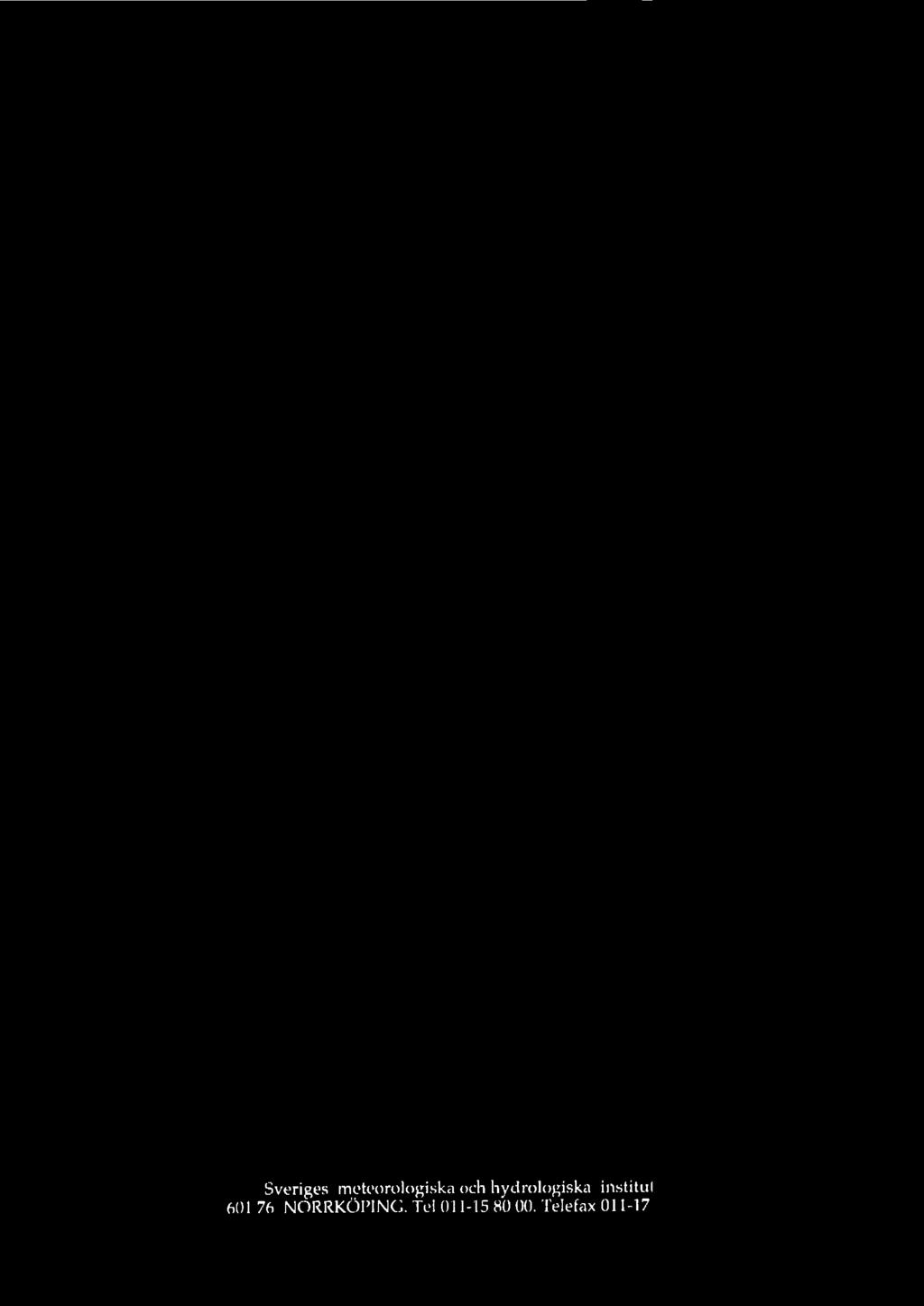 SMHI Sveriges m.
