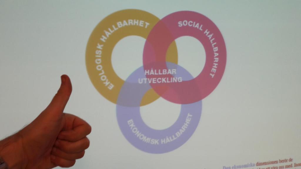 Sustainable development är det som gäller!