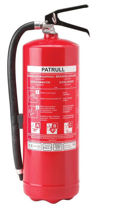 Om det börjar brinna agera direkt Eftersom en brand kan växa fort gäller det att agera direkt. Det är när branden fortfarande är liten som man har chans att släcka själv.