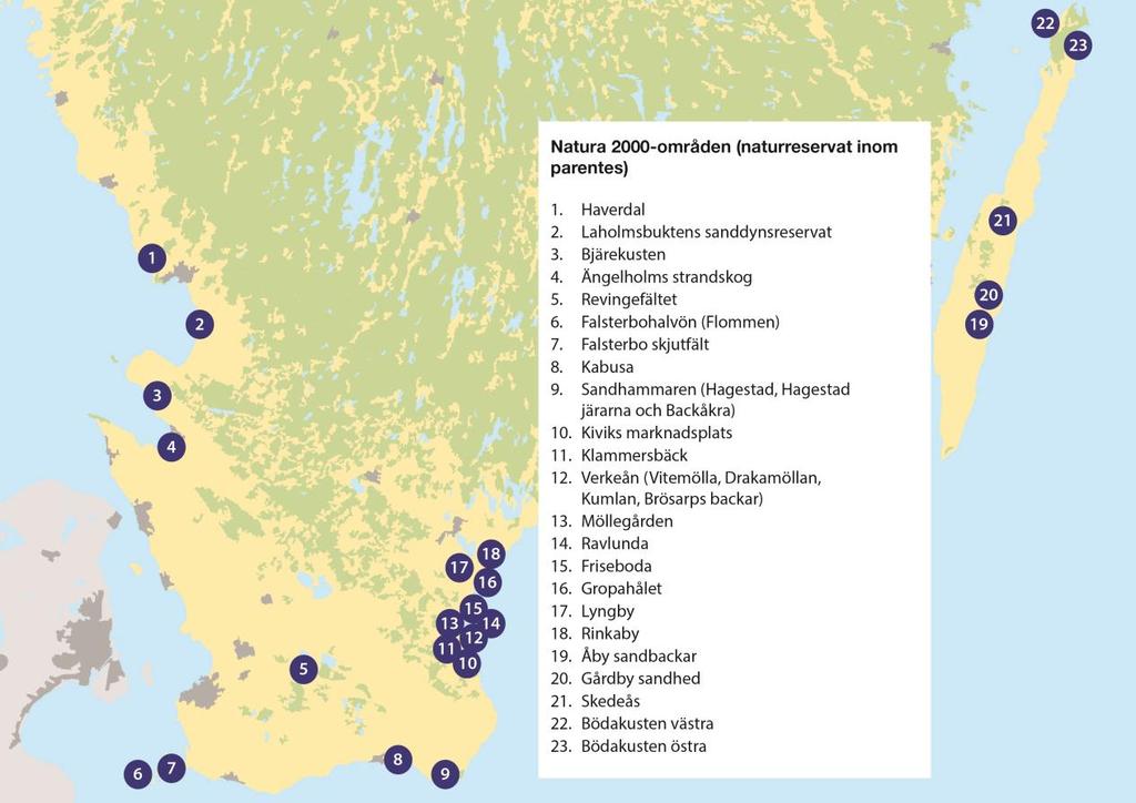 Länsstyrelsen Skåne har varit den koordinerande parten.