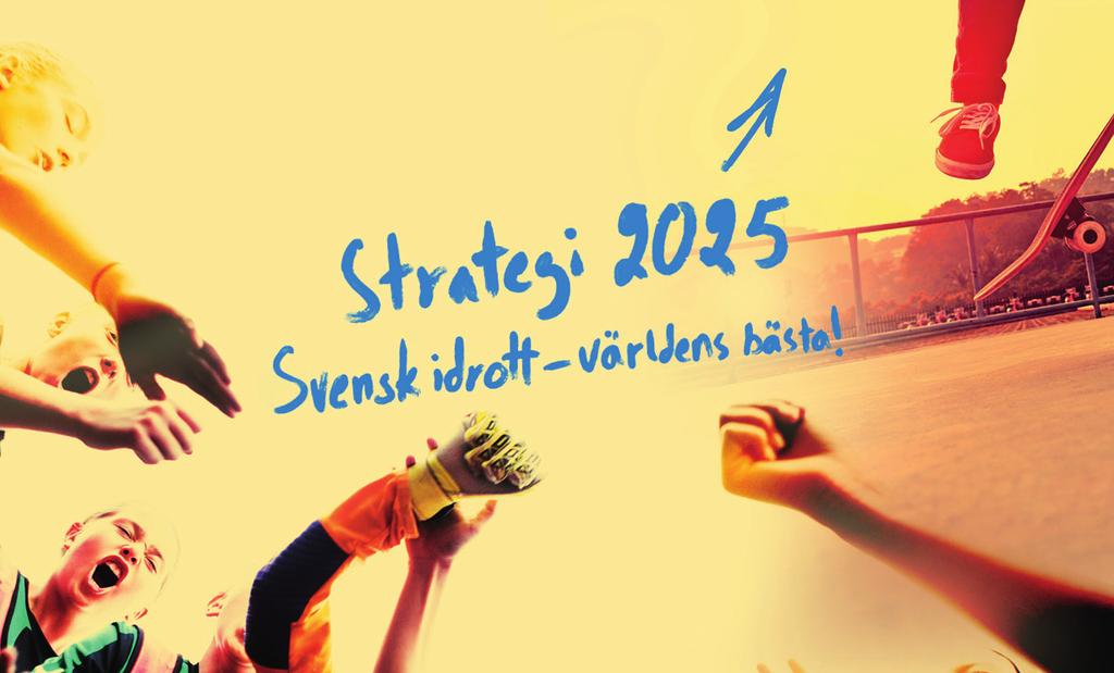 Idrotten har nu enats om en gemensam vision, Strategi 2025. Strategiarbetet ledde fram till en prioritering av fyra strategiska områden och fem övergripande mål.