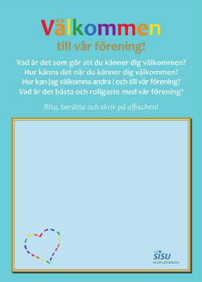 Affischerna ger dig som instruktör stor frihet att styra