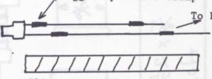 DIAGRAM 1 Till värmarens nedre Sändarenhet Eller förbikoppling 2-kabelssändare Du kan behöva skarva i ett stycke kabel till sändarna med två kablar och till sändare med enkelkabel på vissa motorer.