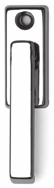 80035500 Spanjoletthandtag 4-33 Blank krom 1/10 st 80035505 Spanjoletthandtag 4-43 Blank krom 1/10 st