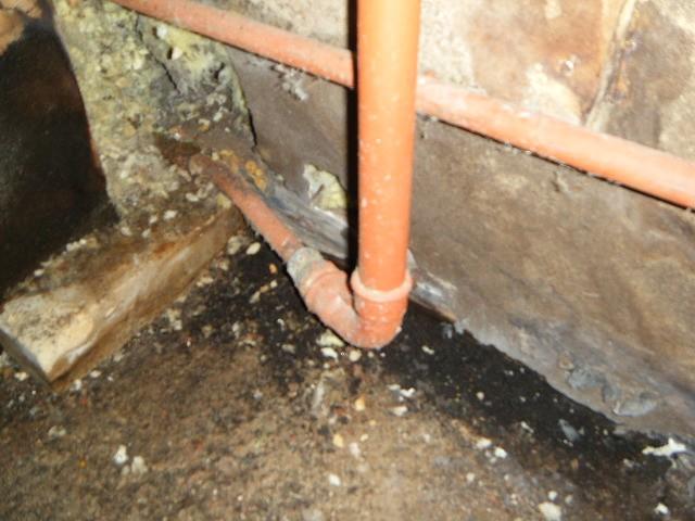 Sidan 13 av 20 Förråd: Läckage från vattentank har orsakat läckageskador in i vägg och golvkonstruktion