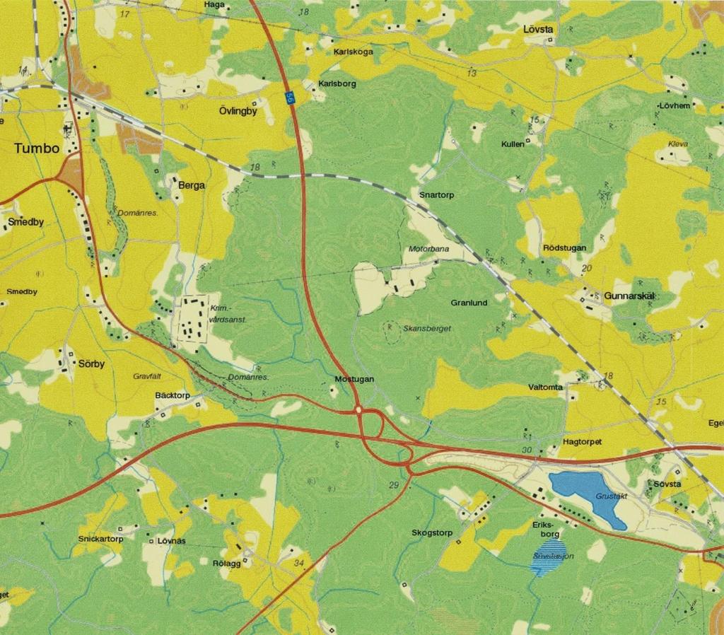7. Speedway, ljudnivåer vid bostadshus 57 dba(15) 53 dba(16) 54 dba(1) 59 dba(2) 60 dba(3) 55 dba(3b) 51 dba(13) 55 dba(14) 61 dba(4) 65 dba(5) 57 dba(6b) Speedwaybana 60 dba(6) 55 dba(12) 63 dba(9b)