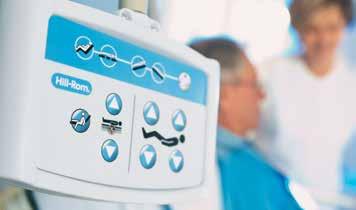 Utomordentligt funktionell, så att du får mer tid att fokusera på patientvården Hill-Rom 900-sängen har utformats med funktionen i fokus enkel användning