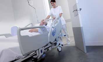 Användarvänliga funktioner som förenklar vårdgivarnas dagliga arbete och samtidigt ger patienten ökad självständighet och komfort, så att vårdgivarna kan