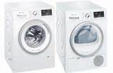 WM14N2O8DN + WT45M2C8DN tvättmaskin och värmepumpstumlare TM; 1400 v/min, 8 kg, A+++, display, specialprogram, startfördröjning, resurssnål vattenförbrukning,