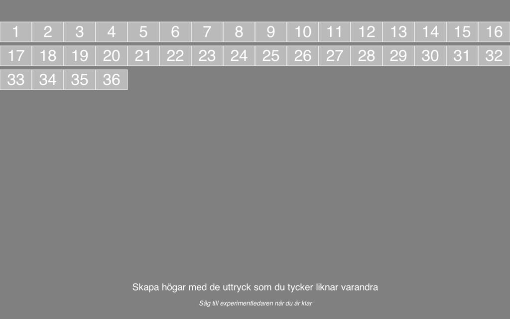 23 Bilaga 1: Den första bilden visar hur programmet såg ut vid