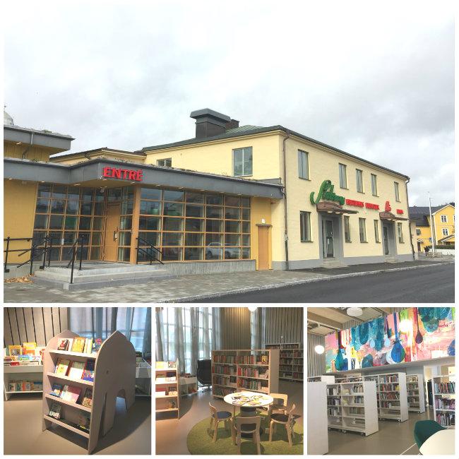 med på besök till Östhammar, där det nya kulturhuset Storbrunn nu är invigt.