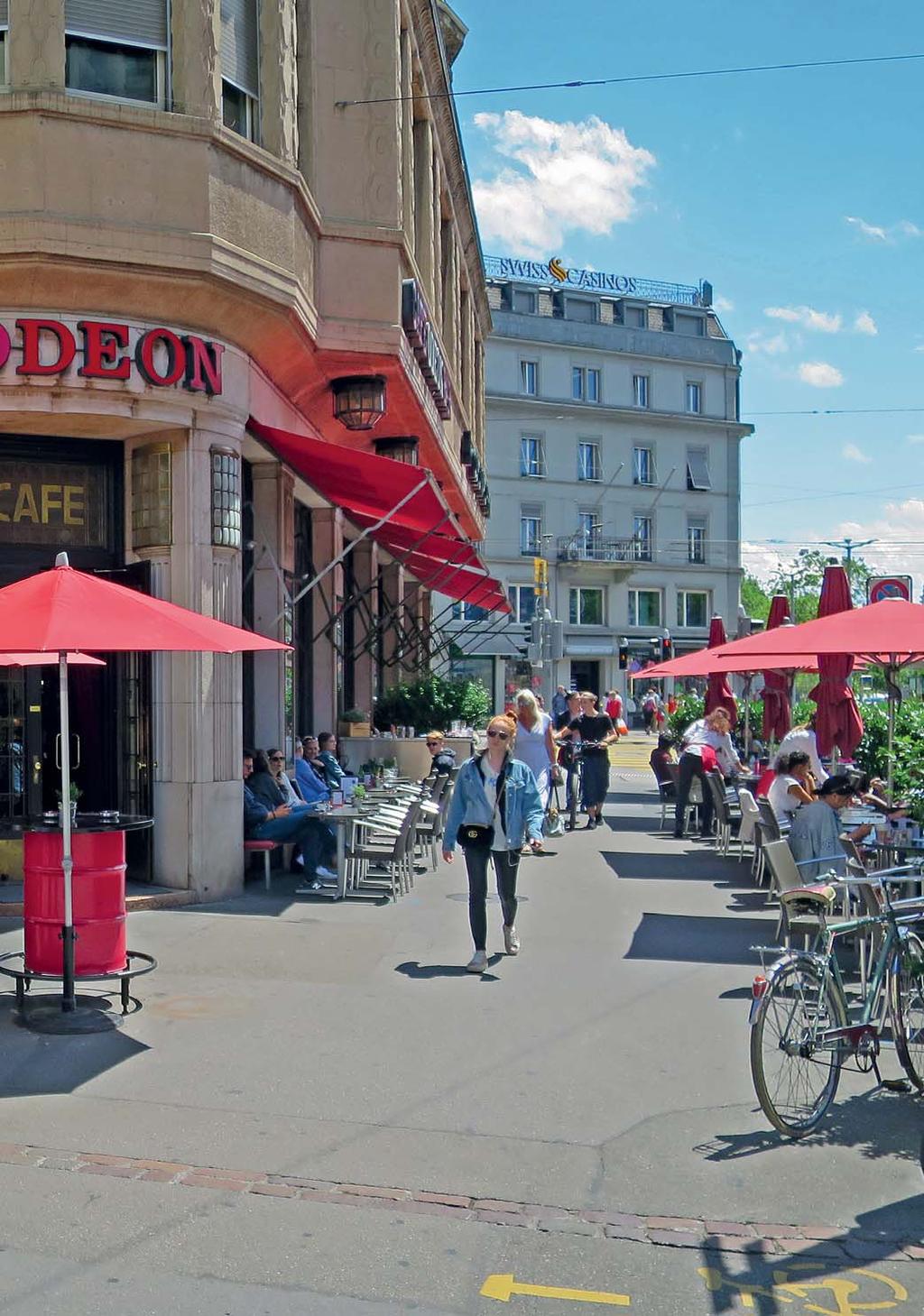 I hjärtat av Schweiz största stad Zürich, endast ett sten - kast från den otroligt vackra Zürichsjön, finner man stadens