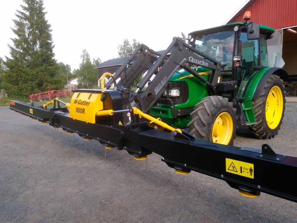 Arbetsbredd 9-12 meter Elektrisk kedjeputsare ARBETSBREDD 9 12 METER Finns på Borgeby i