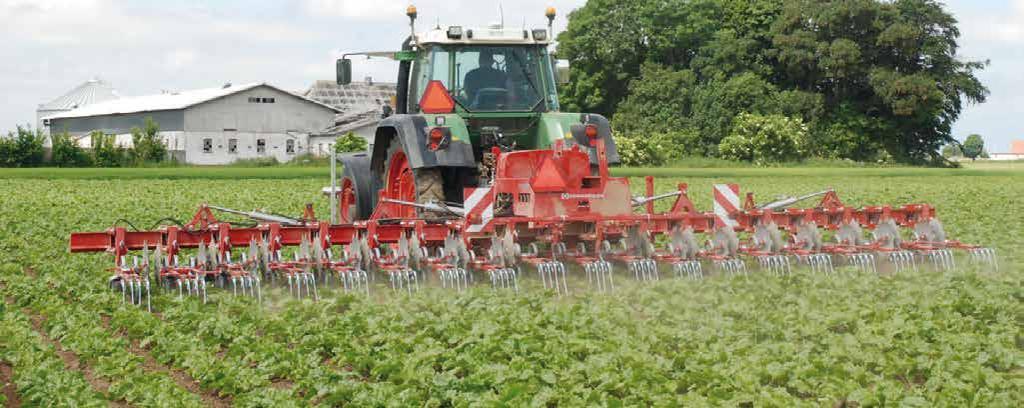 Kamerastyrningen på Vibro Crop Intelli tillåter ökad arbetshastighet. Stabilisatortallrikar säkrar att kamerans styrning blir direkt och exakt.