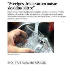 Toppartiklar Mattias Klum föreläser om Vatten, Aftonbladet, 9/5, räckvidd 2 172 908 Duschkissaren en