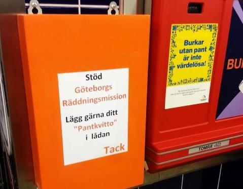 Ett enkelt sätt att hjälpa. Varje år inbringar detta ca 30.000 kronor. Kontakt: Mats Adler, mats.adler@live.