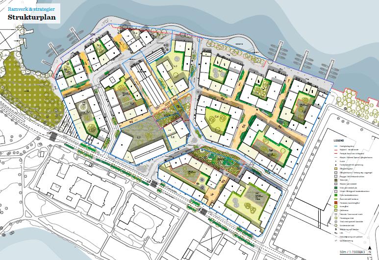Sida 9 (16) Marken inom planområdet består av fyllnadsmassor, lera, morän och berg i dagen.