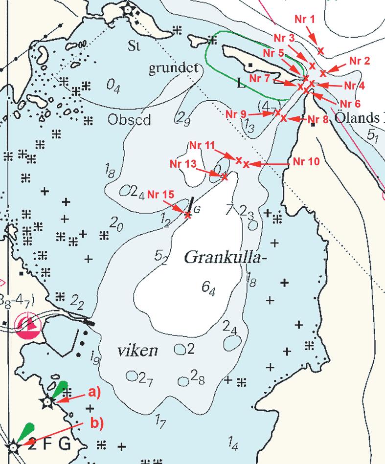 11 Nr 159 Sjöfartsverket Oskarshamn. Publ. 15 maj 2007 Södra Östersjön / Southern Baltic * 4093 Sjökort/Chart: 821 Sverige. Södra Östersjön. Karlskrona. Getskär.