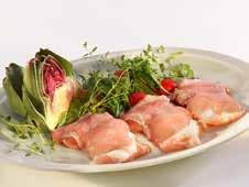 70-90 g 55-7 ca 5,0 kg 13 dagar Tillaga kycklingen i stekpanna eller i ugn i ca 175 C. Kycklingen är klar när kärntemperaturen är 72 C och köttsaften är helt klar utan rosa inslag.