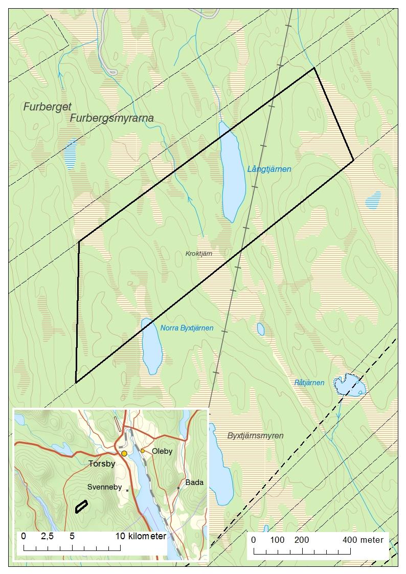 BESLUTSKARTA Bilaga 1 Naturvård Lantmäteriet Geodatasamverkan Beslutskarta för Naturreservatet Västanvik (heldragen svart linje) Postadress: Länsstyrelsen