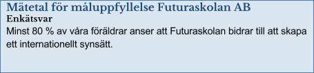 En språkplan är utarbetad men för att den ska bli till hjälp så behövs en ytterligare förankring i personalgruppen.