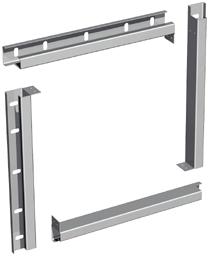 TILLBEHÖR 70 60 aaa bbb QLZ 25, 28 Droppavskiljare QLZ-25-aaa-bbb-c aaa= Bredd, cm bbb= Höjd, cm c= Material i batterihölje där 1= Förzinkad