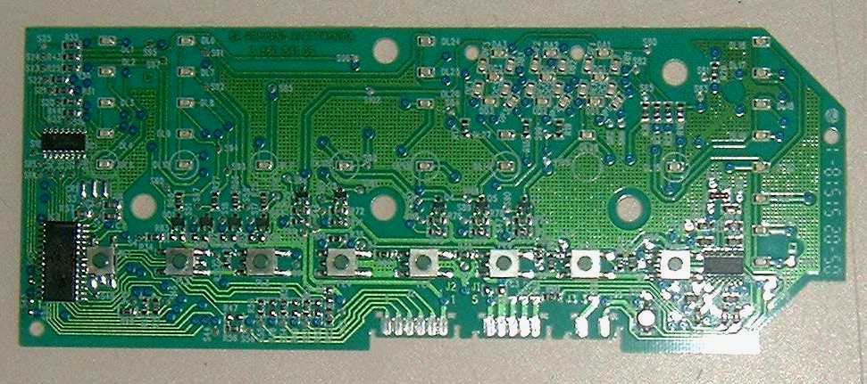 Full SMD användarinterface Mikroprocessor LED-lampor Display
