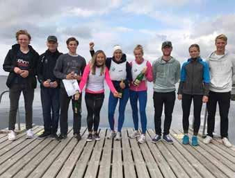 SVENSK SEGLING: KAPPSEGLING Foto: Anna Wigren Junior-SM är en av årets största juniortävlingar och en höjdpunkt för många unga seglare.