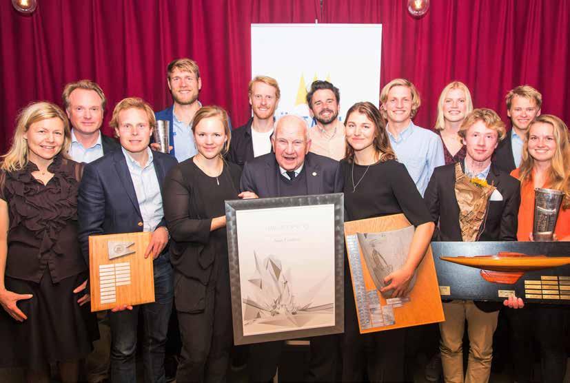 SVENSK SEGLING: UTMÄRKELSER bröderna Sundelin blev för svåra och fick representera Sverige. De gjorde det så bra att det blev svenskt OS-guld i båten WASA 4 - som byggts av dagens pristagare.