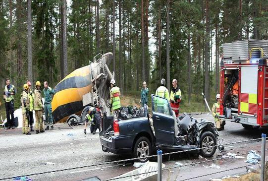 Olycksdata Bruten nedåtgående trend över