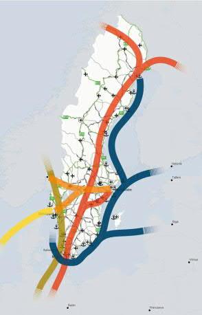 2. Godstransporter och inkörsportar för utrikeshandel 2.1.