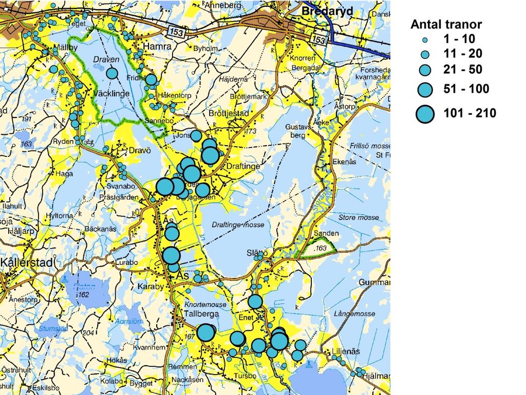 6 INVENTERING AV TRANOR OCH GRÅGÄSS 2008 Fi gur 3.