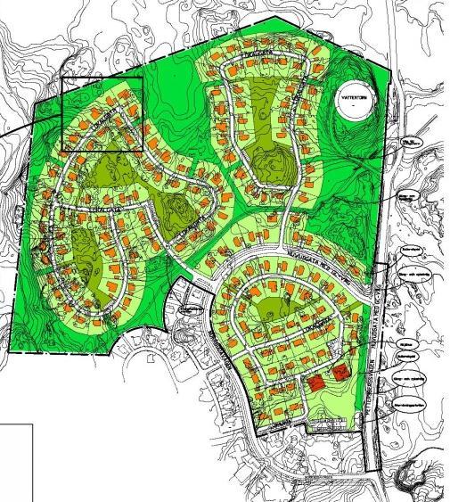 Planområdet omfattar 65 ha. Status: revideras efter granskning Figur 5 Plankarta dp Örnäs 1:1 m.fl. inför samråd 3.